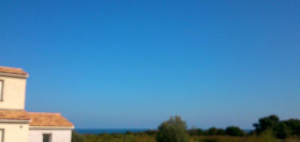 Villa T3 Bord De Mer - Vue Mer A 500 M De La Plage- Piscine Chauffee A Casetta Di A Spiaggia Cervione Eksteriør billede